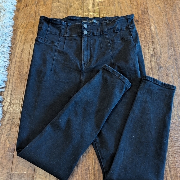 City chic Asha ankle grazer jeans, Black Size 18 - Picture 15 of 15